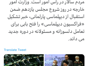 موسوی: مجلس دانا و توانا پشتوانه دیپلماسی است