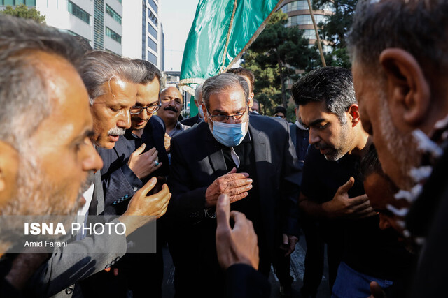 برگزاری مراسم بزرگداشت قربانیان ریزش ساختمان کلانشهر تهران