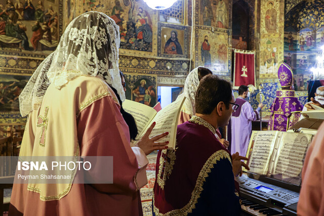 برگزاری مراسم مذهبی میلاد مسیح (ع) در کلیسای بیت لحم