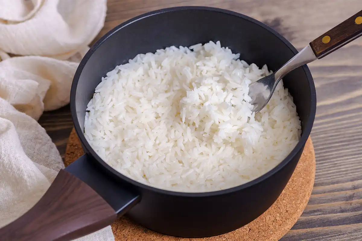 برای سفید شدن و قد کشیدن برنج |پخت برنج با جوش شیرین