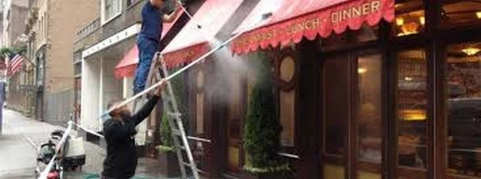 Training on the correct repair of the shop's electric awning