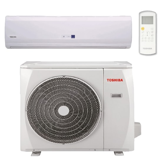 Where is the Toshiba air conditioner made?
